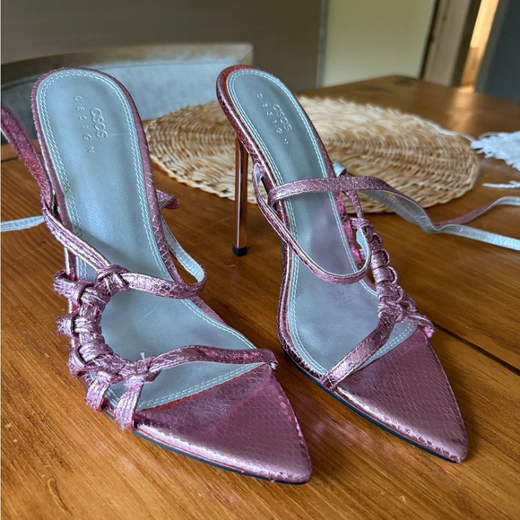ASOS Metallic Heels - Picture 1 of 5